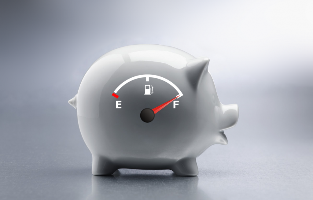 Cerdito Deposito De Gasolina