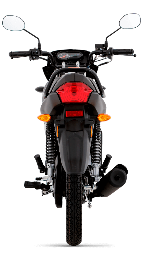 Yamaha YCZ 110 parte trasera Yamaha YCZ 110 parte trasera