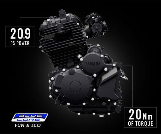 Yamaha FZ 25 y FZS 25 motor