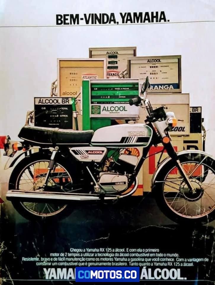Yamaha RX 125 historia publicidad