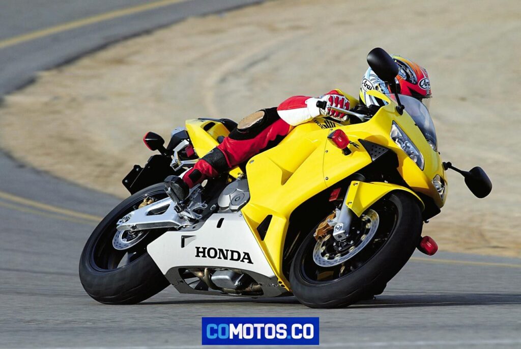 Honda CBR 600RR 2003 2004 color amarillo